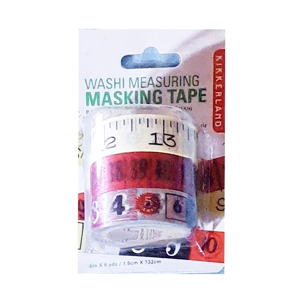 🌲10/$20. Kikkerland Washi Measuring Masking Tape